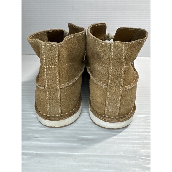 Ariat Women’s Cruiser Lace Up Booties Chukka Mocassin Suede Dirty Taupe Sz 10B - Picture 5 of 13